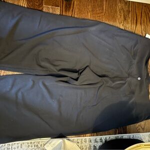 Women's Align Wide Leg Black Crop 23"